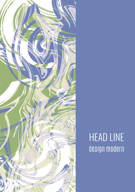 液体艺术纹理。抽象的背景与漩涡油漆效果。用泼溅的丙烯酸液体作画。用于室内海报的混合颜料。向量图片下载