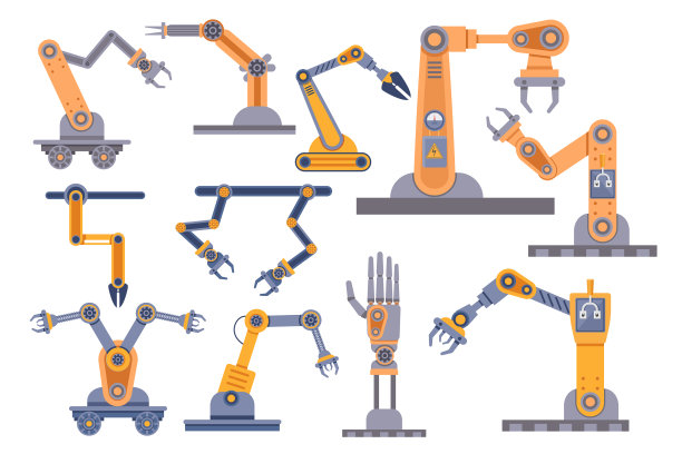 一套机械手臂和机械爪子收集图片下载