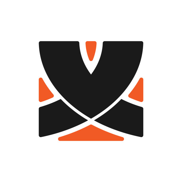 图形的首字母缩写标志vx标志创造性图片下载