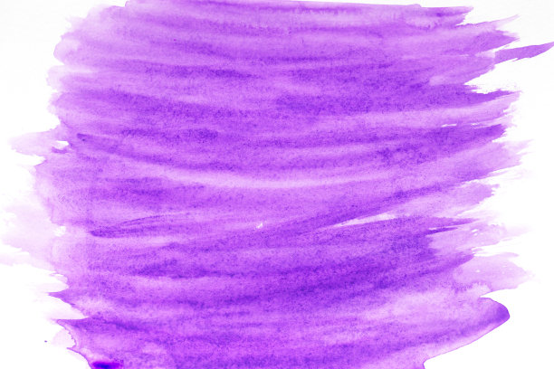 抽象的水彩背景。紫色的水彩污渍。图片下载