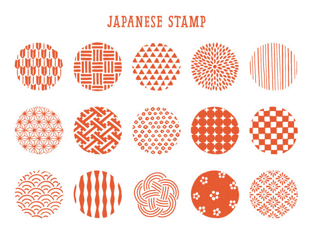 日本模式。日本传统图标系列图片下载