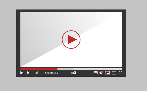 视频播放器为移动应用程序和网站图片下载