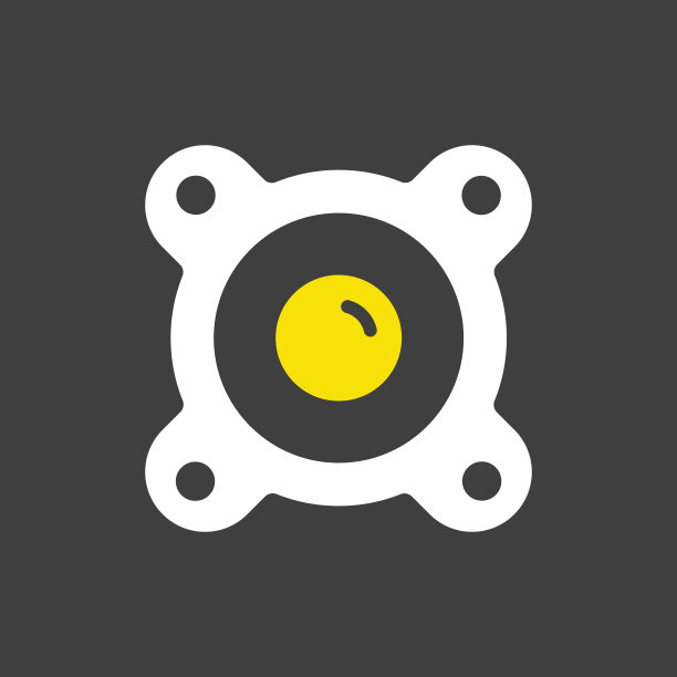 音响扬声器扁平矢量图标图片下载