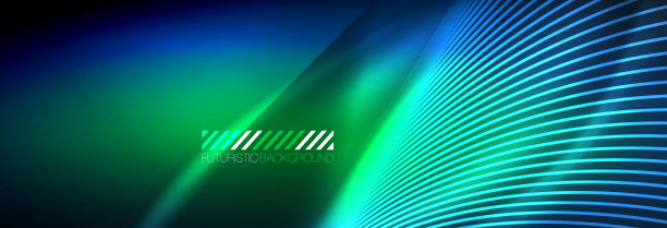 霓虹灯动态光束抽象壁纸图片下载