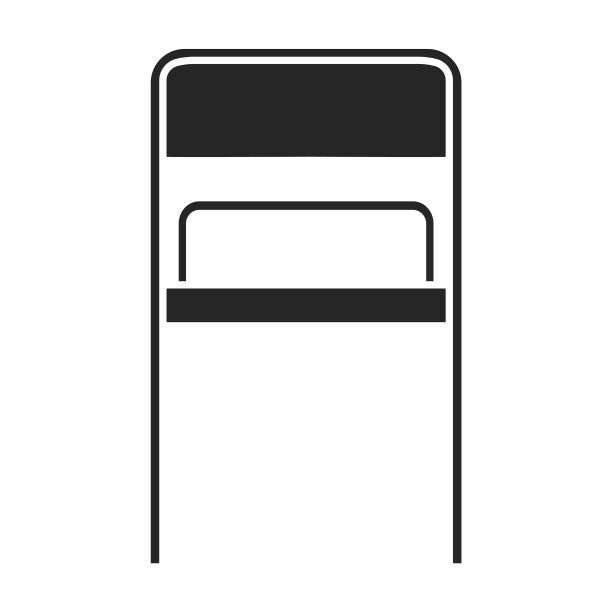 办公椅图标黑色图标图片下载