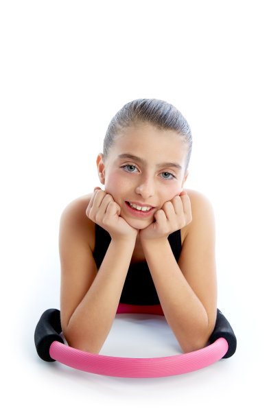 健身，普拉提，瑜伽，环，小女孩锻炼，锻炼图片下载