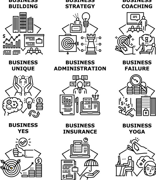 商业策略设置图标图片下载