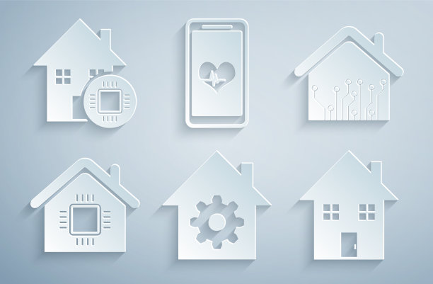 设置智能家居设置房子移动与心图片下载