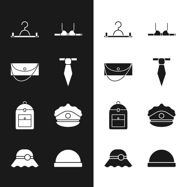 套领带离合器袋衣架衣柜胸罩图片下载