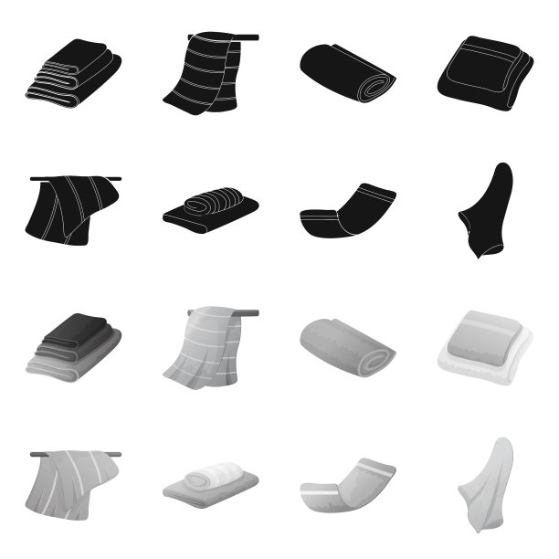 设计的软和干净的标志集软图片下载