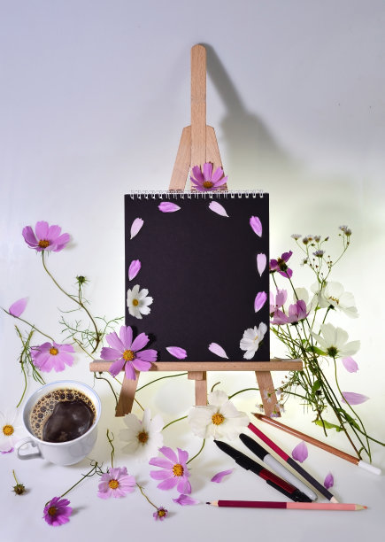 黑色的写生簿的灵感图片下载