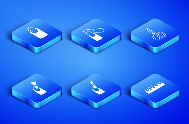 固定假指甲，剪断指甲，修指甲图片下载