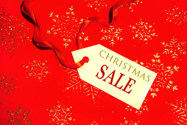 这个标签上写着“圣诞快乐”，在圣诞节和新年假期期间，商店橱窗、购物中心和广告背景上都有。图片下载