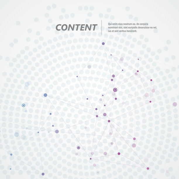 摘要与分子的连接背景图片下载