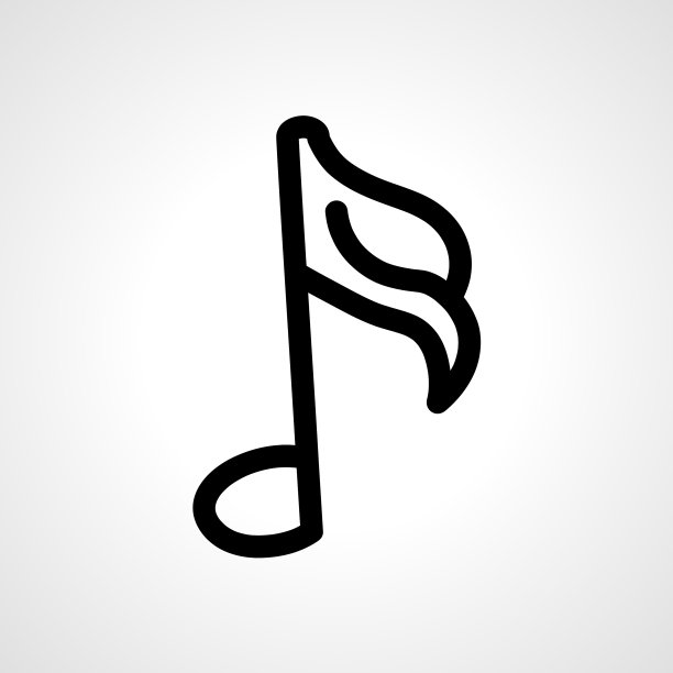 音符线图标音符线性图片下载