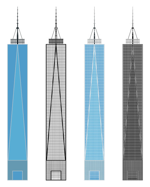 美国纽约著名的摩天大楼图片下载