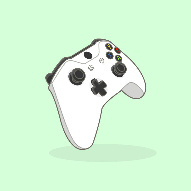 卡通游戏控制器图片下载