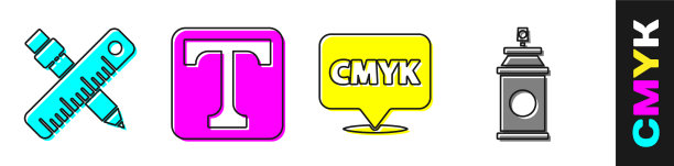 设置划线尺和铅笔文本语音气泡图片下载