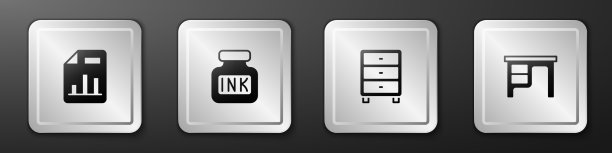 设置文件与图表墨水瓶档案图片下载