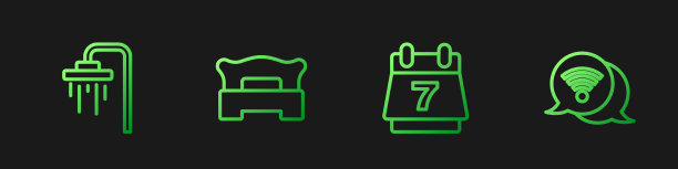 订行酒店浴室日历预订图片下载