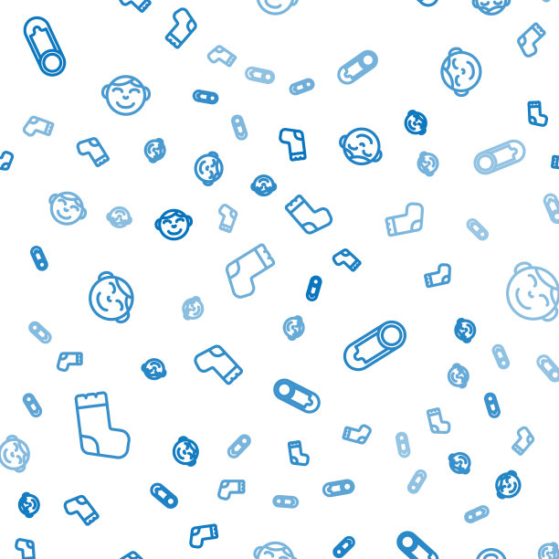 套线婴儿袜子，衣服别针和小男孩图片下载