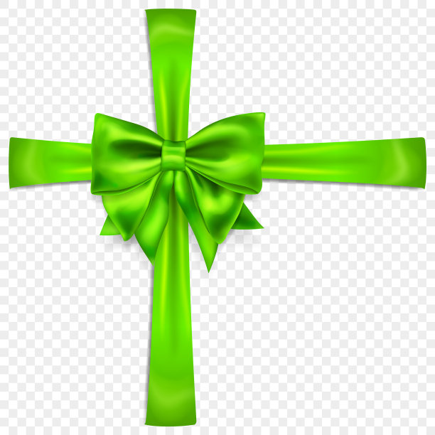 美丽的蝴蝶结与横向丝带图片下载