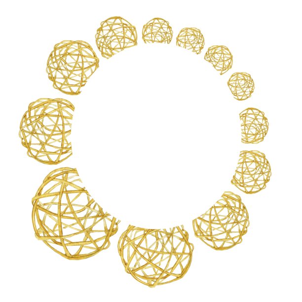 黄色藤条或有足球的框架孤立在白色背景上。水彩画手绘插图，卡片，海报，可爱的装饰。副本的空间。图片下载