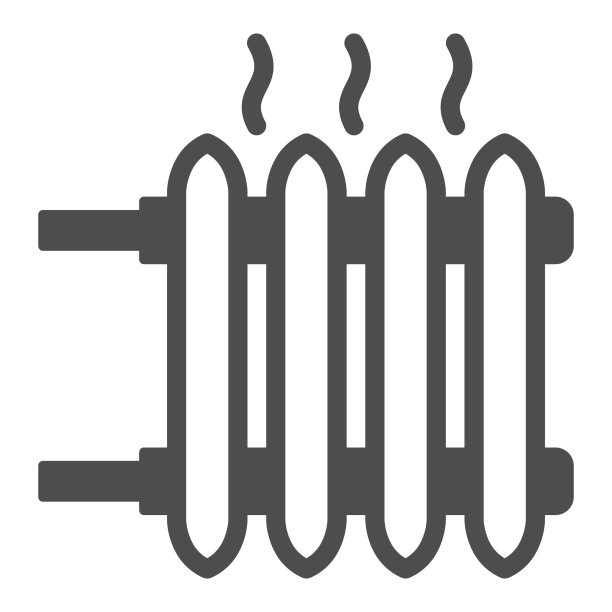 电池加热用烟热散热器实心图片下载