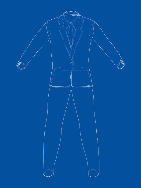 男性优雅的西装图片下载