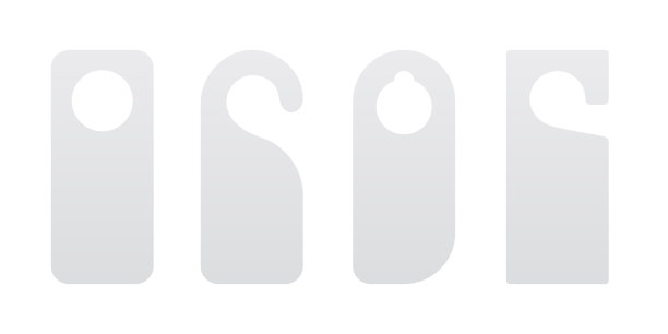 酒店门吊牌模板图标标识设置图片下载