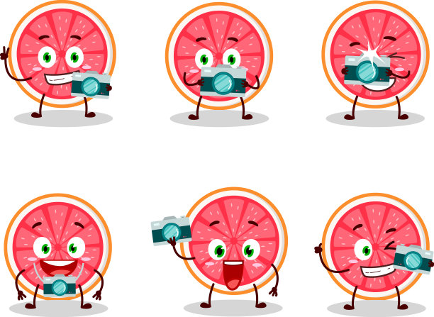 摄影师专业表情符号与切片图片下载