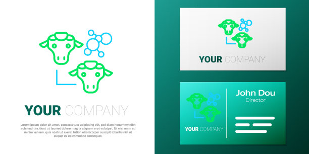 线克隆图标隔离在白色背景图片下载