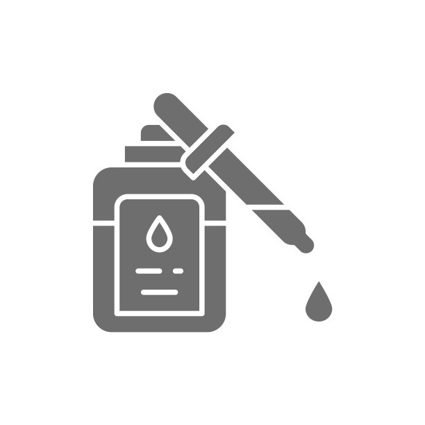 灰色视力滴眼液图标图片下载