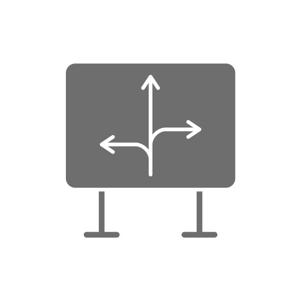 路牌上有不同方向的西北图片下载