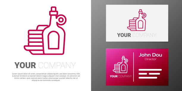 标志行瓶枫糖浆与堆栈图片下载