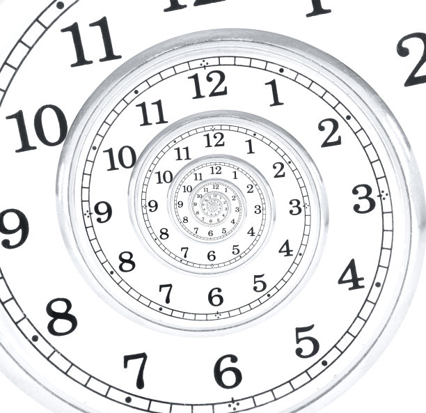 无限时间螺旋概念图片下载