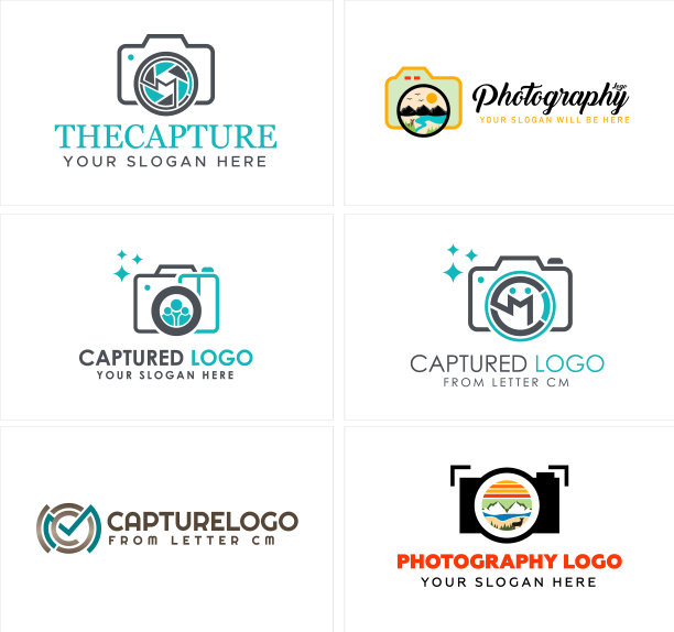 摄影相机景观标志设计图片下载