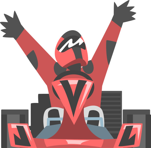 卡丁车比赛或有男子赛车手参加的卡丁车比赛图片下载