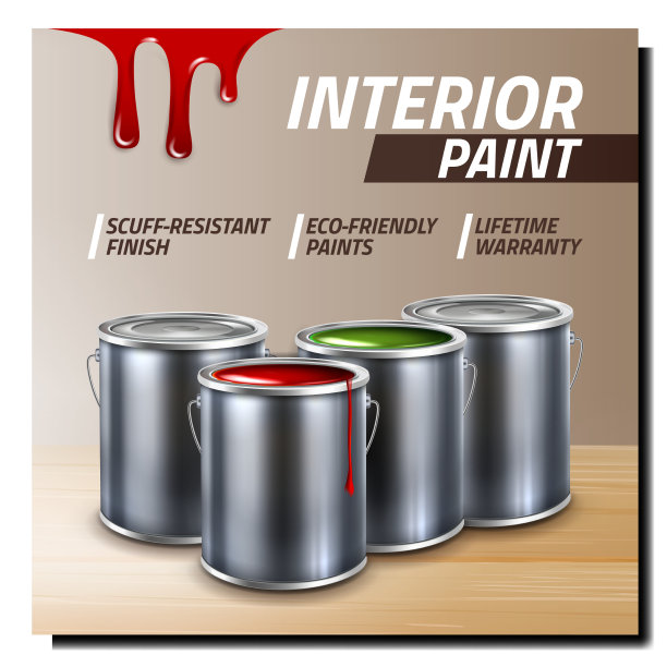 室内油漆创意宣传横幅图片下载