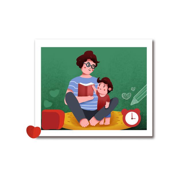 父亲节照片元素图片下载