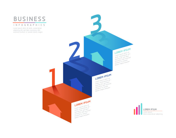 矢量插图，信息图形设计，模板，营销，信息，有3个选项或步骤图片下载