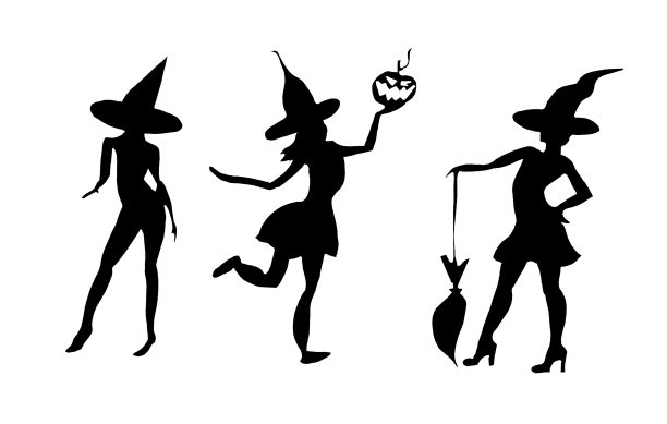万圣节女巫集合图片下载