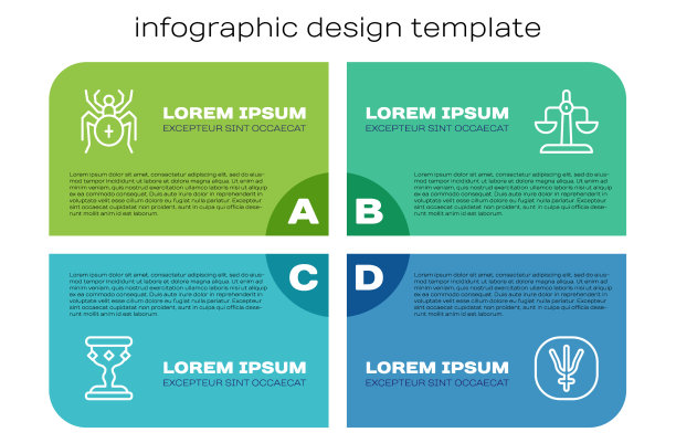 Set line中世纪酒杯蜘蛛海王星行星图片下载