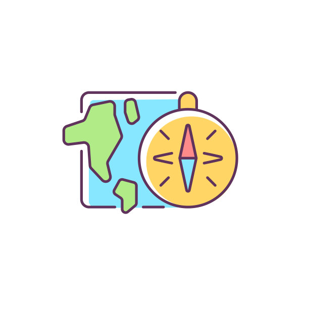 地理RGB颜色图标图片下载