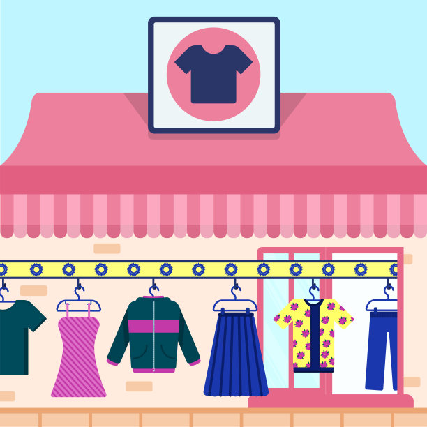 自动化的服装店图片下载