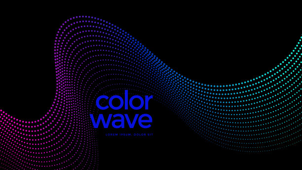 用动态波抽象背景图片下载