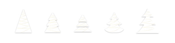 圣诞树矢量插画，新年圣诞节假日庆祝素材图片下载