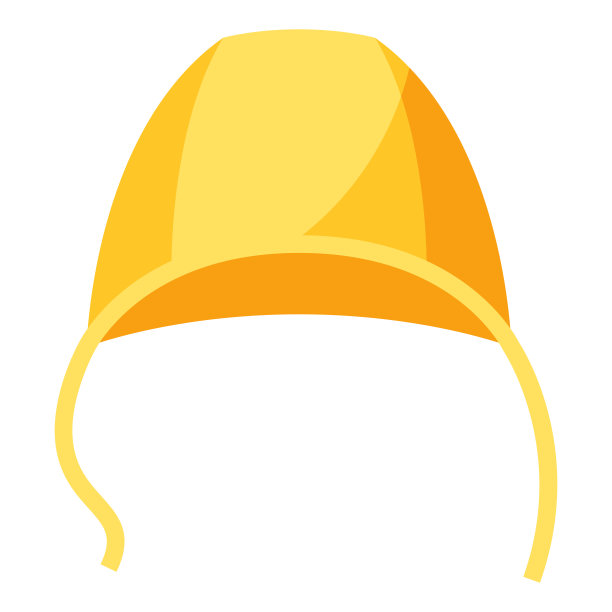 婴儿帽的风格化插图。用于设计或装饰的图像。图片下载