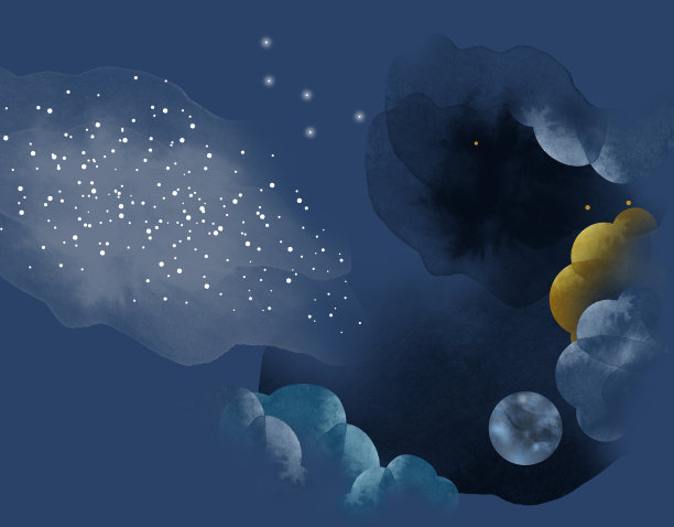 繁星点点的天空图片下载