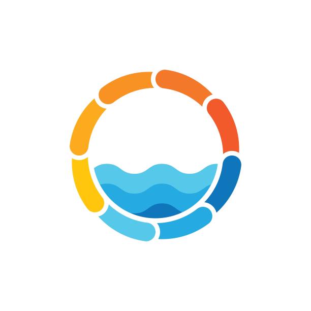 水波的标志图片下载